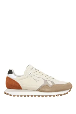 Pepe Jeans Zapatillas Running Con Detalles En Ante